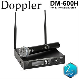 Doppler Dm600h EL Tipi Telsiz Kablosuz Mikrofon