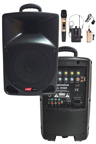 Lastvoice Ls-1908EXR Reverbli 8 125 Watt Taşınabilir Hoparlör Ses Sistemi