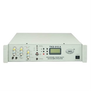West Sound Tks 015A - 300 Watt Anfili Programlı Ezan Saati
