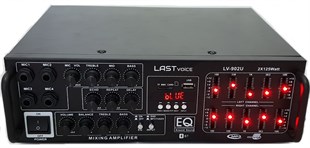 Lastvoice Lv-902U Ekolayzerli Stereo Mikser Anfi 2x125W